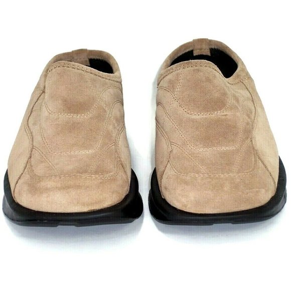 Soho Suede Slide On Mules Women's Tan/Beige Size 9.5 - Picture 4 of 8